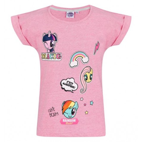Rózsaszín My Little Pony lány póló