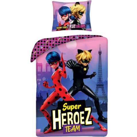 Miraculous Katicabogár Team ágyneműhuzat