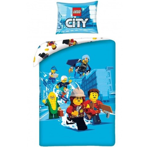 Halantex Lego City blue ágyneműhuzat