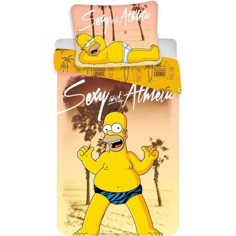 Simpsons Homer beach ágyneműhuzat