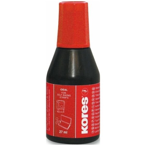 Kores bélyegzőtinta - 28 ml piros