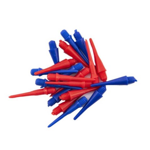 Pumpa focilabdára 26cm fém/műanyag fém szegekkel 3db 3 színben