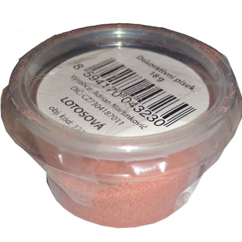 Színes homok lótusz 18 g