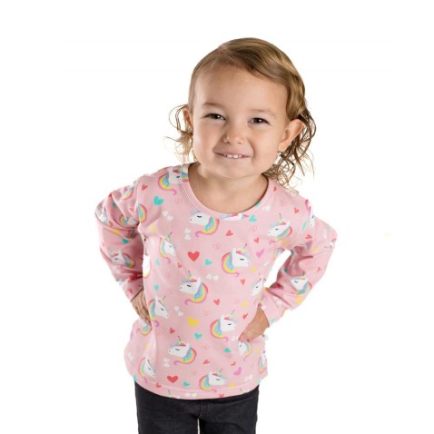Lány póló Bettymode PINK MINNIE rövid ujjú