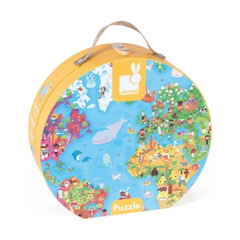 Puzzle - Világtérkép - 300 db