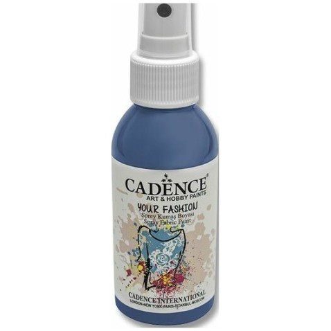 Textilfesték Cadence Your Fashion sötét türkizkék 100ml spray