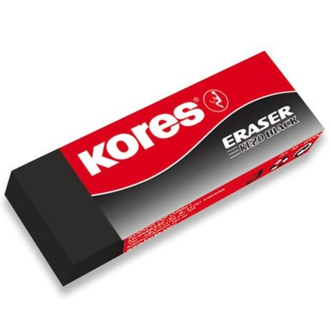 Kores black radír