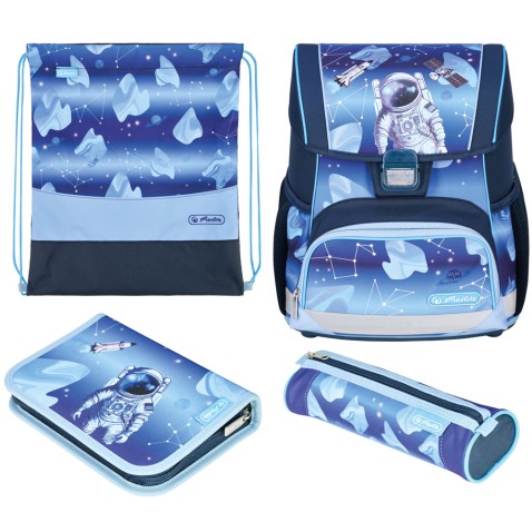 Herlitz Loop Plus Cosmic Explorer 4db-os iskolatáska elsősöknek