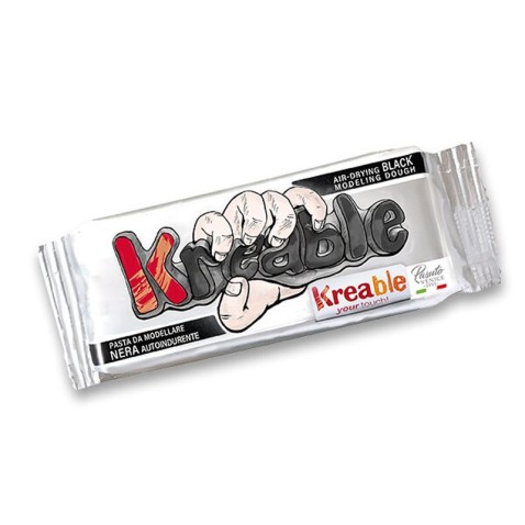 Önkeményedő gyurma Krea fekete