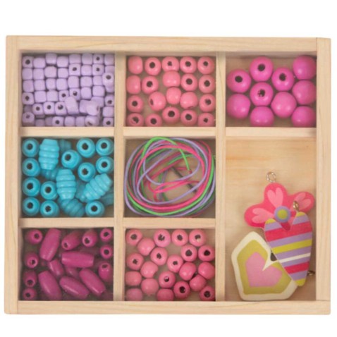 Fa gyöngyök kreatív készlet Small foot