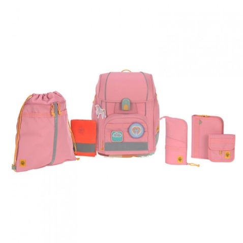 Lässig Boxy Unique Pink 7 részes iskolai szett