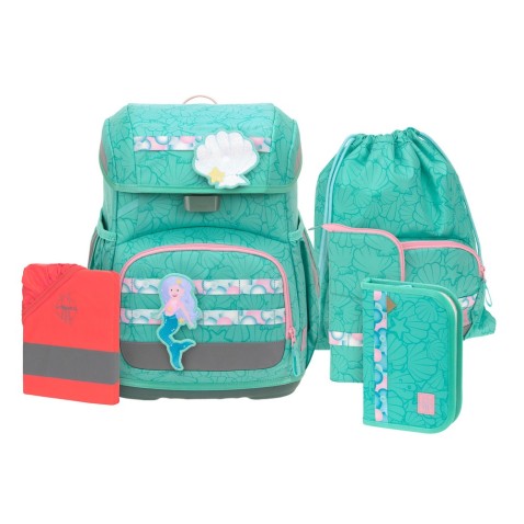 Lässig Light Unique Seashell Turquoise 7 részes iskolai szett