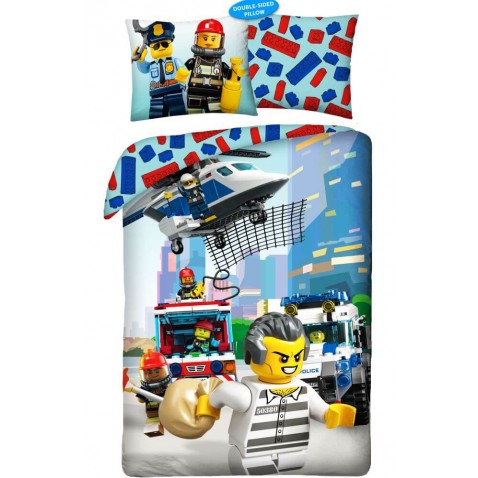 Gyerek ágyneműhuzat Lego City