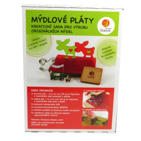 Libebit szappankészítő szett, kicsi, SZARVAS