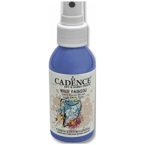 Textilfesték Cadence Your Fashion világoskék 100ml spray