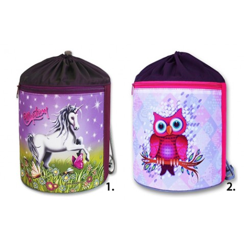 Lányos kerek tornazsák