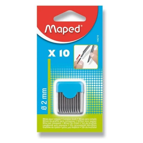 Maped póthegyek körzőhöz – 10 db-os csomag