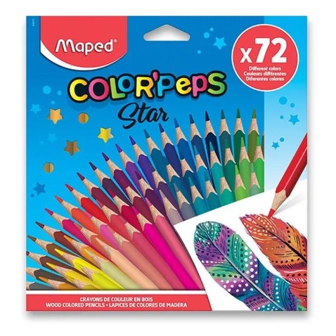 Maped Color'Peps színes ceruzák – 72 szín