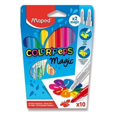 Maped Color'Peps Magic filctollak – 8 + 2 db