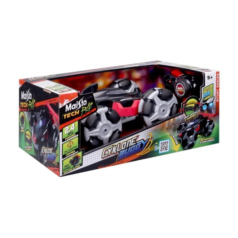 Maisto RC – Cyklone Buggy világítással, fekete, 2,4 GHz, USB, drift funkció