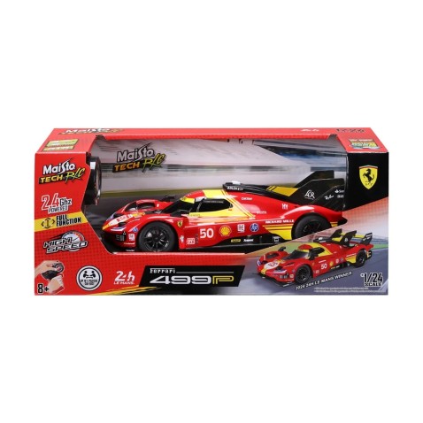 Maisto RC – Endurance Racer – Ferrari 499P (a 2024-es Le Mans-i 24 órás verseny győztese), 1:24, 2,4