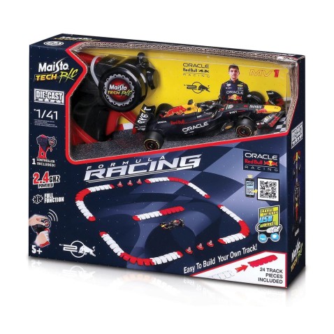 Maisto RC – Red Bull Racing RB20 (2024), Max Verstappen, 1-es rajtszám + versenypálya, 1:41, 2,4 GHz