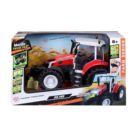 Maisto RC – Massey Ferguson traktor, piros