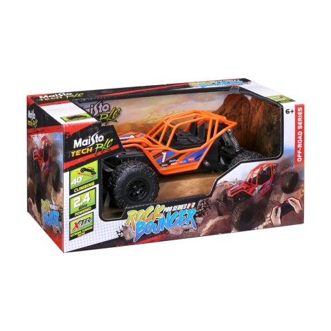 Maisto RC – Rock Bouncer, narancssárga, 2,4 GHz, 40°-os emelkedő leküzdése, XTR