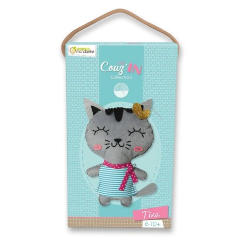 Avenue Mandarine kreatív gyermek varrókészlet - Tina, a macska