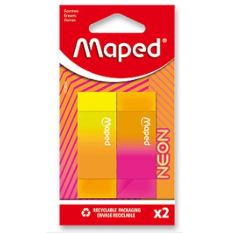 Maped Neon radír - 2 db