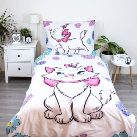 Marie Cat Floral gyerek ágyneműhuzat