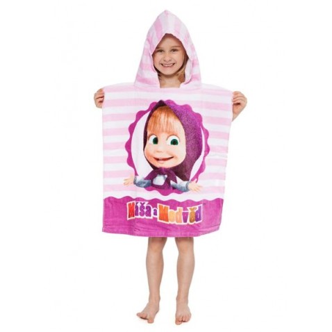 Mása és a medve strand törölköző, poncsó