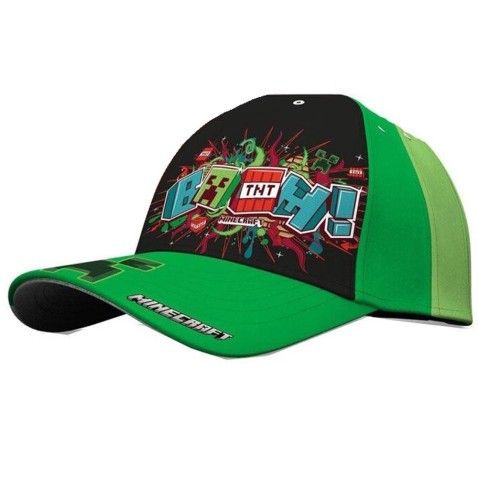 Minecraft sapka zöld II