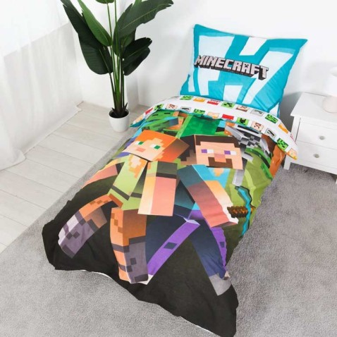 Minecraft Zombie gyerek ágyneműhuzat
