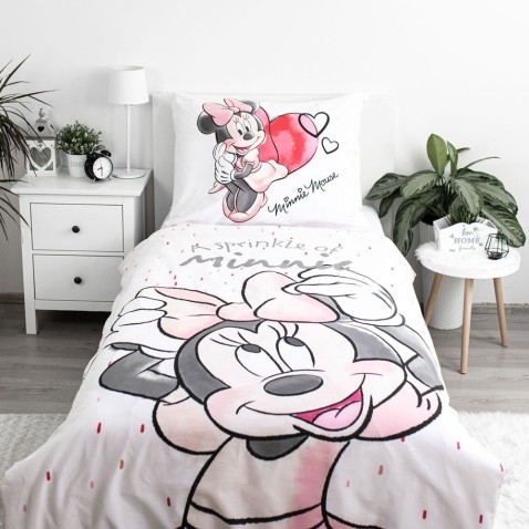 Minnie White gyerek ágyneműhuzat 140x200