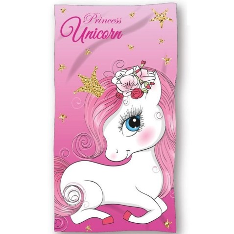 Unicorn Princess gyerek törölköző