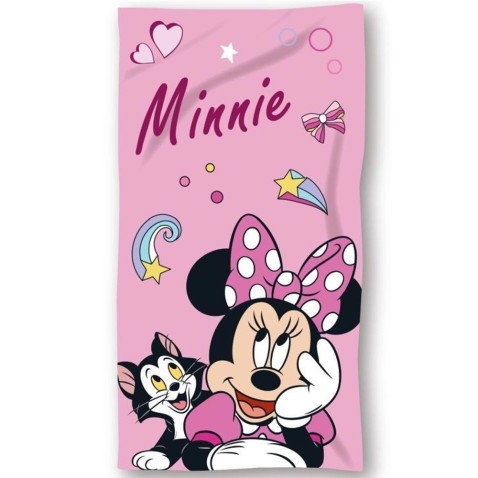 Minnie rózsaszín fürdőlepedő