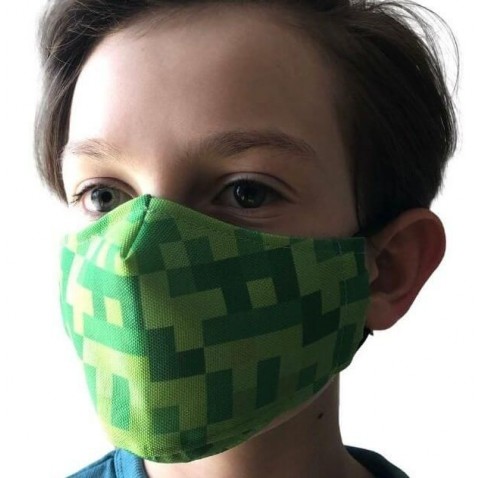 Minecraft gyermek maszk