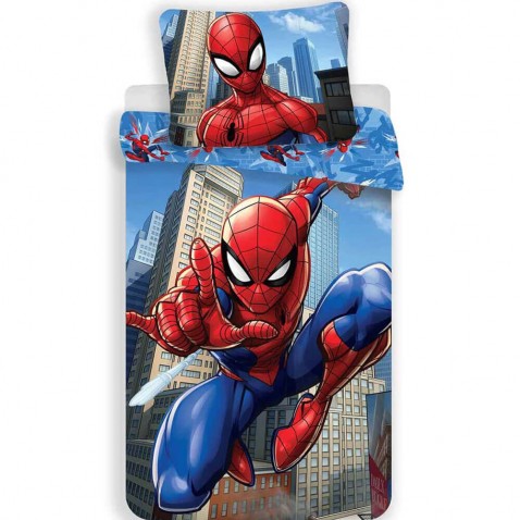 Ágyneműhuzat Spiderman blue