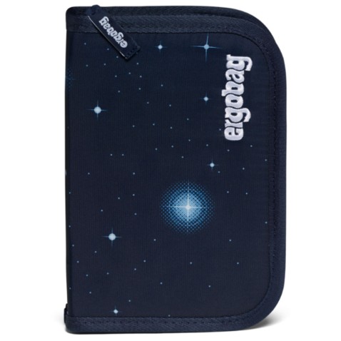 Ergobag Galaxy kék 2023 töltött tolltartó