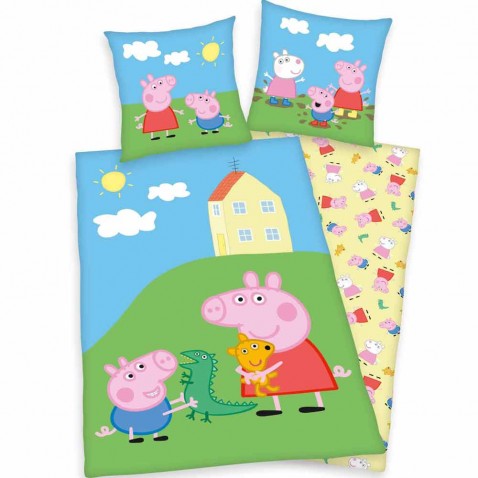 Ágyneműhuzat Peppa Pig Play