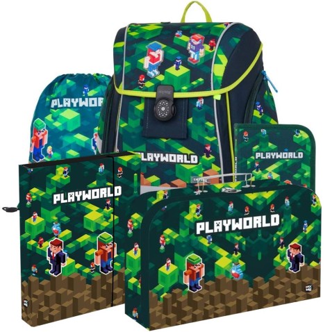 Oxybag PREMIUM LIGHT iskolatáska szett (5db.) - Playworld