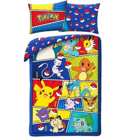 Pokémon képregény ágynemű