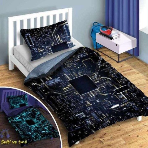 Processor világító ágyneműhuzat