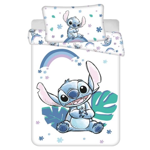 Lilo és Stitch szivárványos kiságynemű