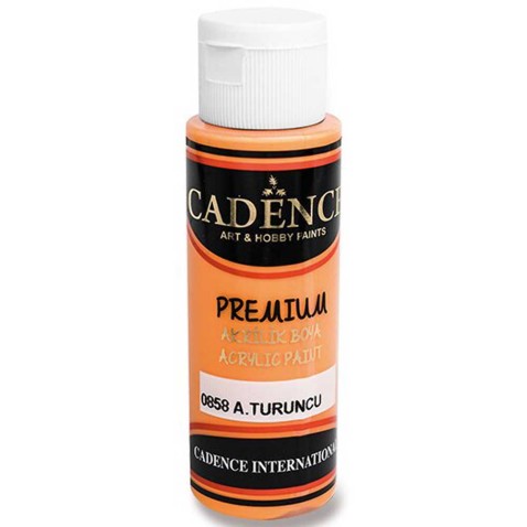 Cadence Premium 70ml akril festék világos narancssárga