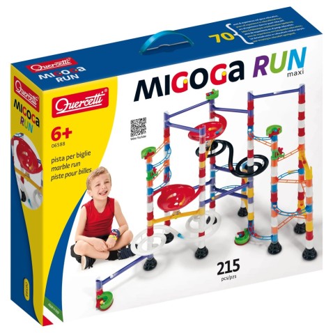 Migoga Marble Run Maxi - golyópálya - 215 db