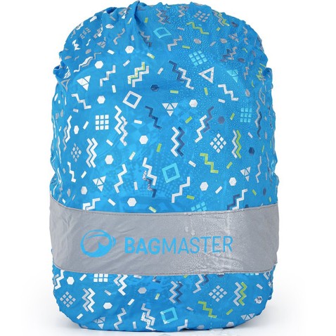 Hátizsák esővédő huzat Bagmaster kék