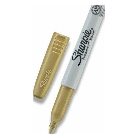 SHARPIE Metallic marker, arany