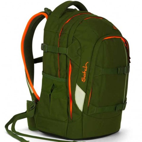 Iskolahátizsák Satch Green Phantom